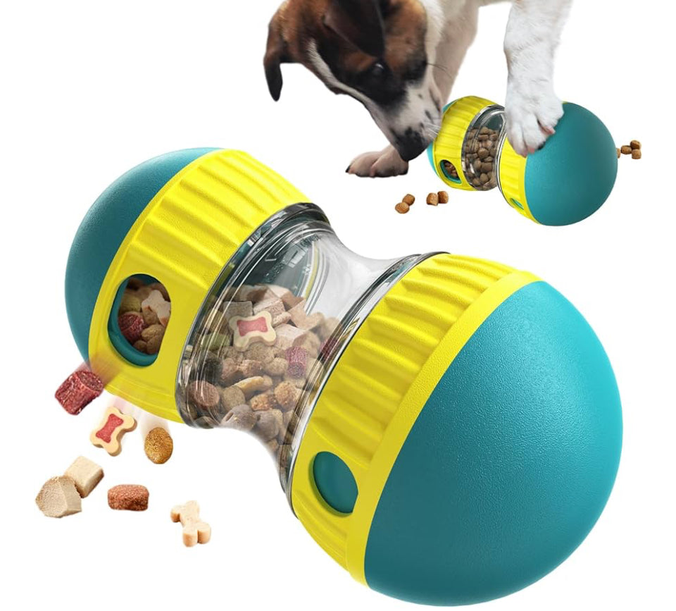Dog Puzzle Toy Adjustable Treat Dispensing Ball