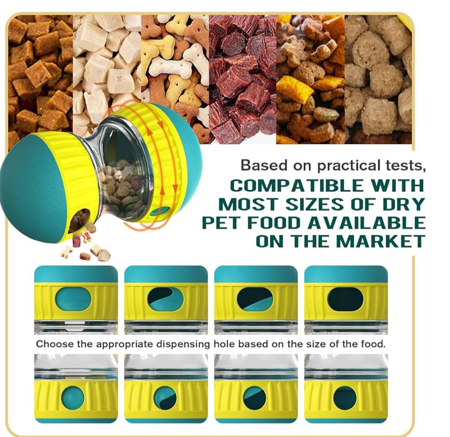 Dog Puzzle Toy Adjustable Treat Dispensing Ball
