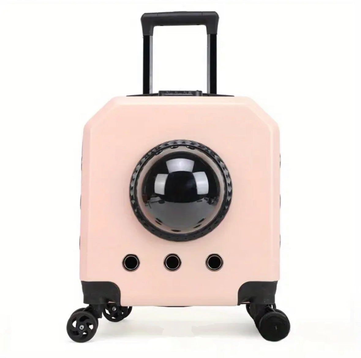 Portable Pet Backpack with Breathable Design,pink.